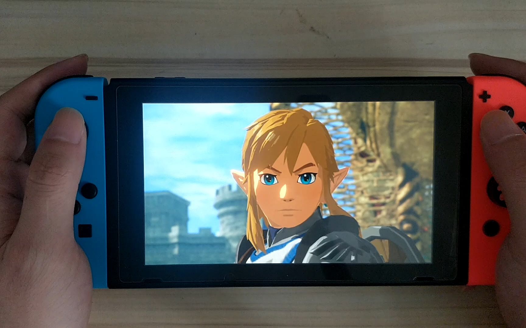 switch实机试玩塞尔达荒野之息前传!