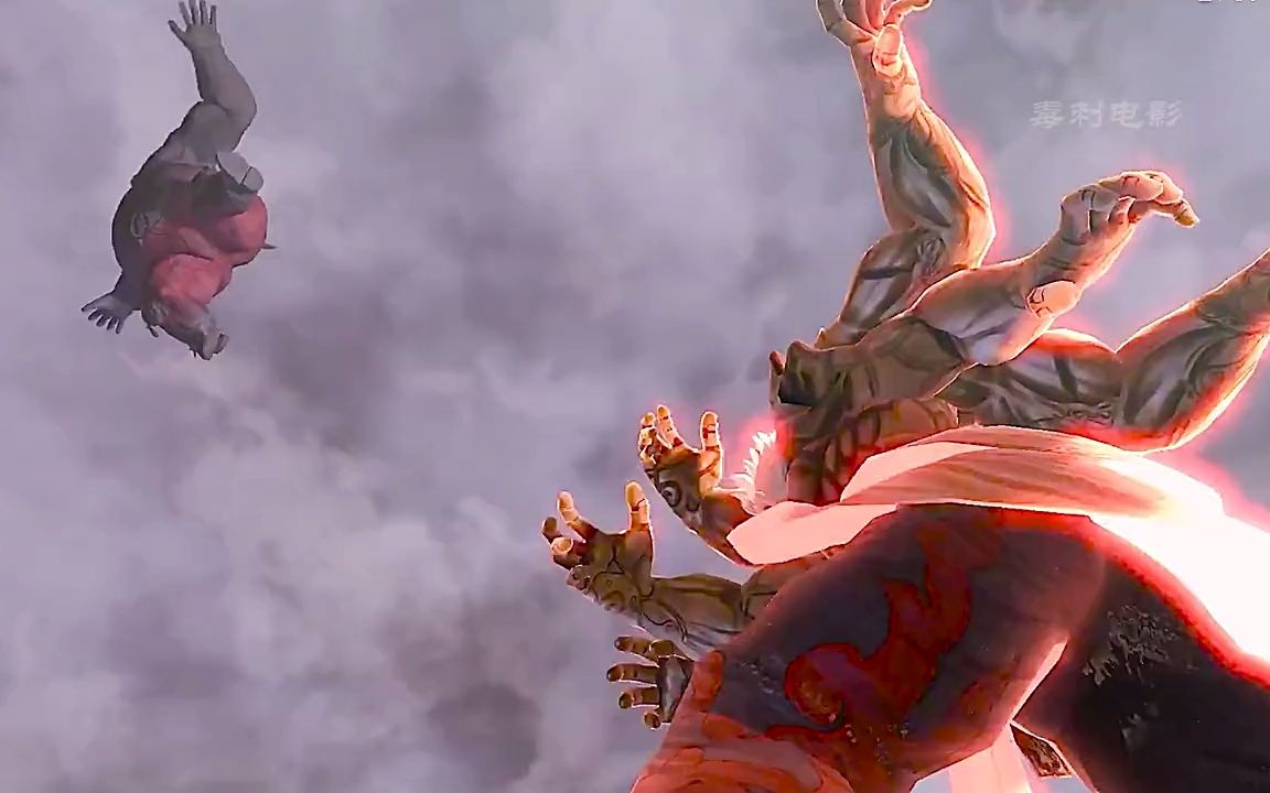 六臂金刚阿修罗 vs 华仙,--暴力美学的标杆