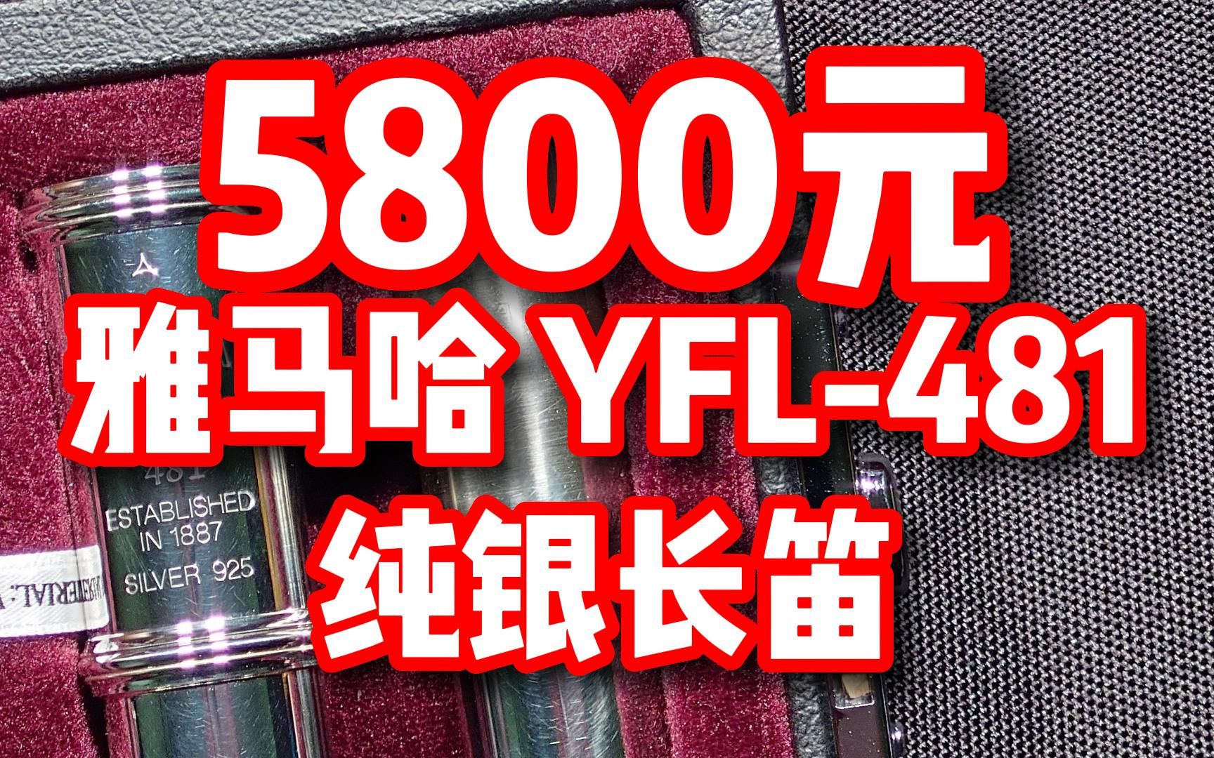 【开箱】长笛小白5800元买雅马哈纯银长笛YFL481哔哩哔哩bilibili