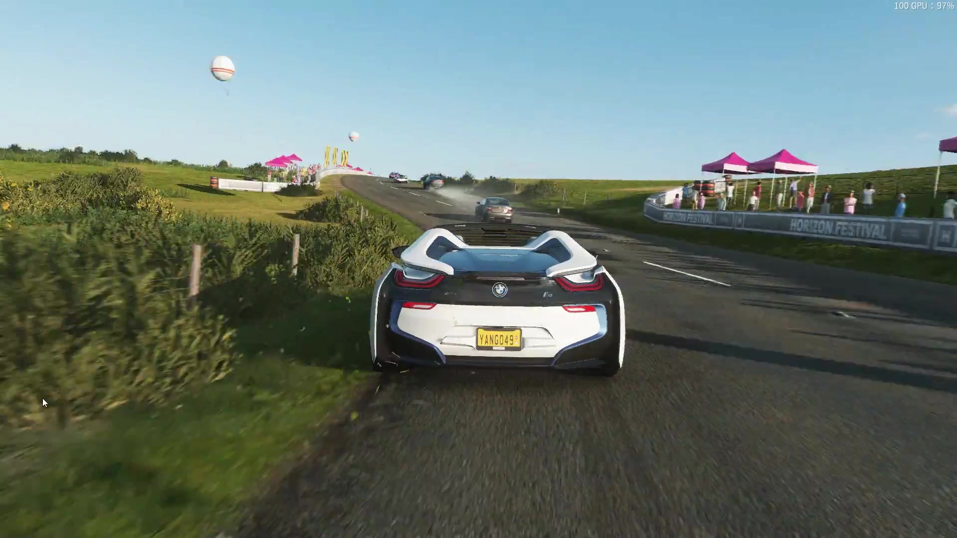 活动作品地平线4驾驭着宝马i8驰骋在赛道上是种什么体验