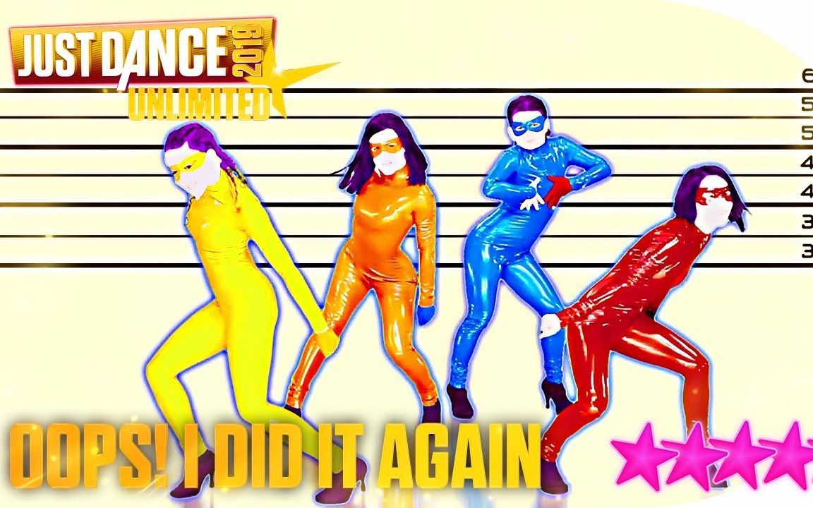 [图]《just dance2019》，5星评价跳《Oops!... I Did It Again》