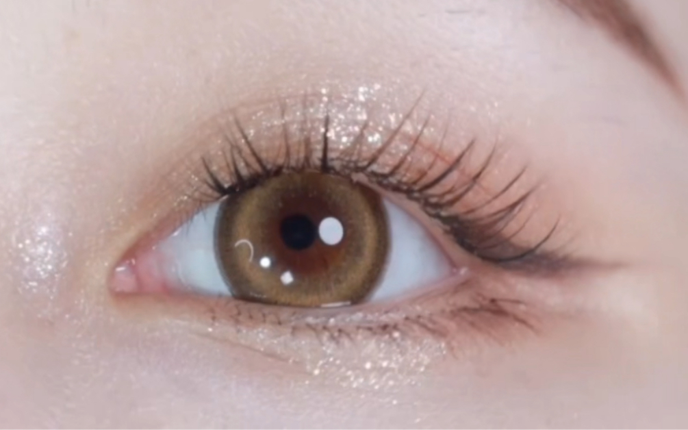 蜂蜜琥珀色自然美瞳