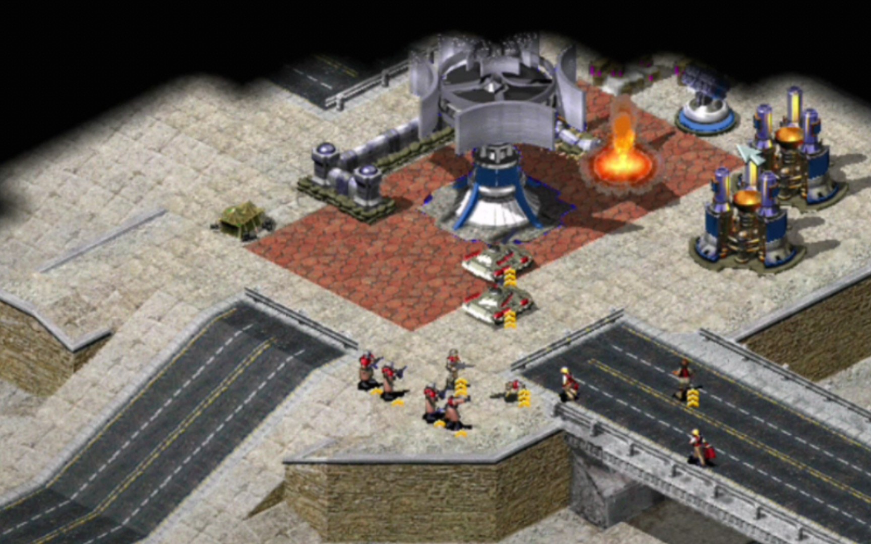 【ra2】用钢铁长城进行战役《暗杀密令》