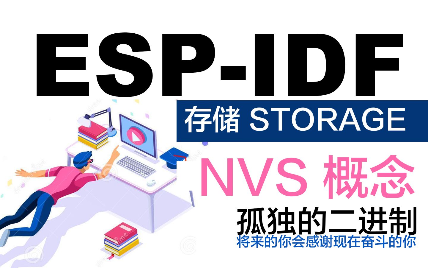 ESP32 存储篇 NVS 非易失性存储库  乐鑫 ESP32 物联网开发框架 ESPIDF 开发入门  孤独的二进制出品哔哩哔哩bilibili