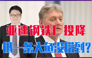 Tải video: 亚速钢铁厂举白旗投降了，俄一条大鱼都没捞到？普京秘书透露信息