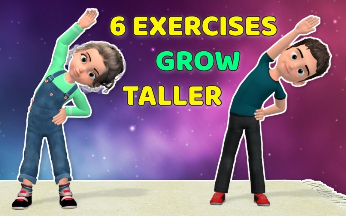 [图]【YouTube Little Sports搬运】6 MOBILITY EXERCISES TO HELP YOUR KIDS GROW TALLER