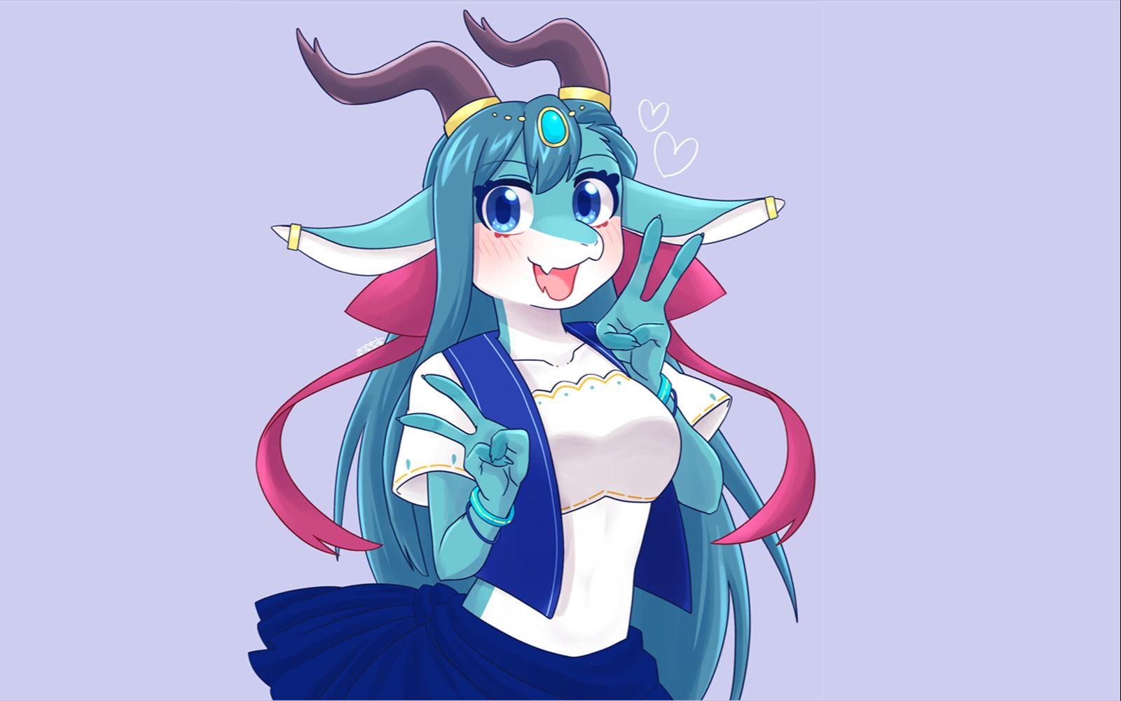 【剧场人物志特别篇】祥瑞or灾害的拟人 经典人外娘龙女_哔哩哔哩