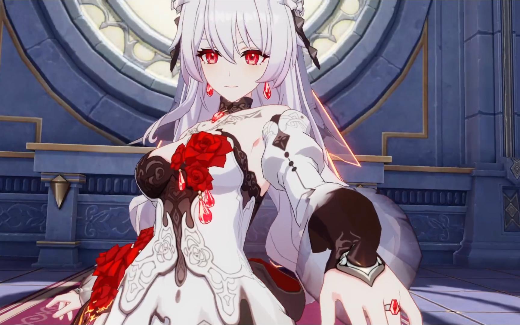 ❤婚纱大月下!德莉莎真美❤