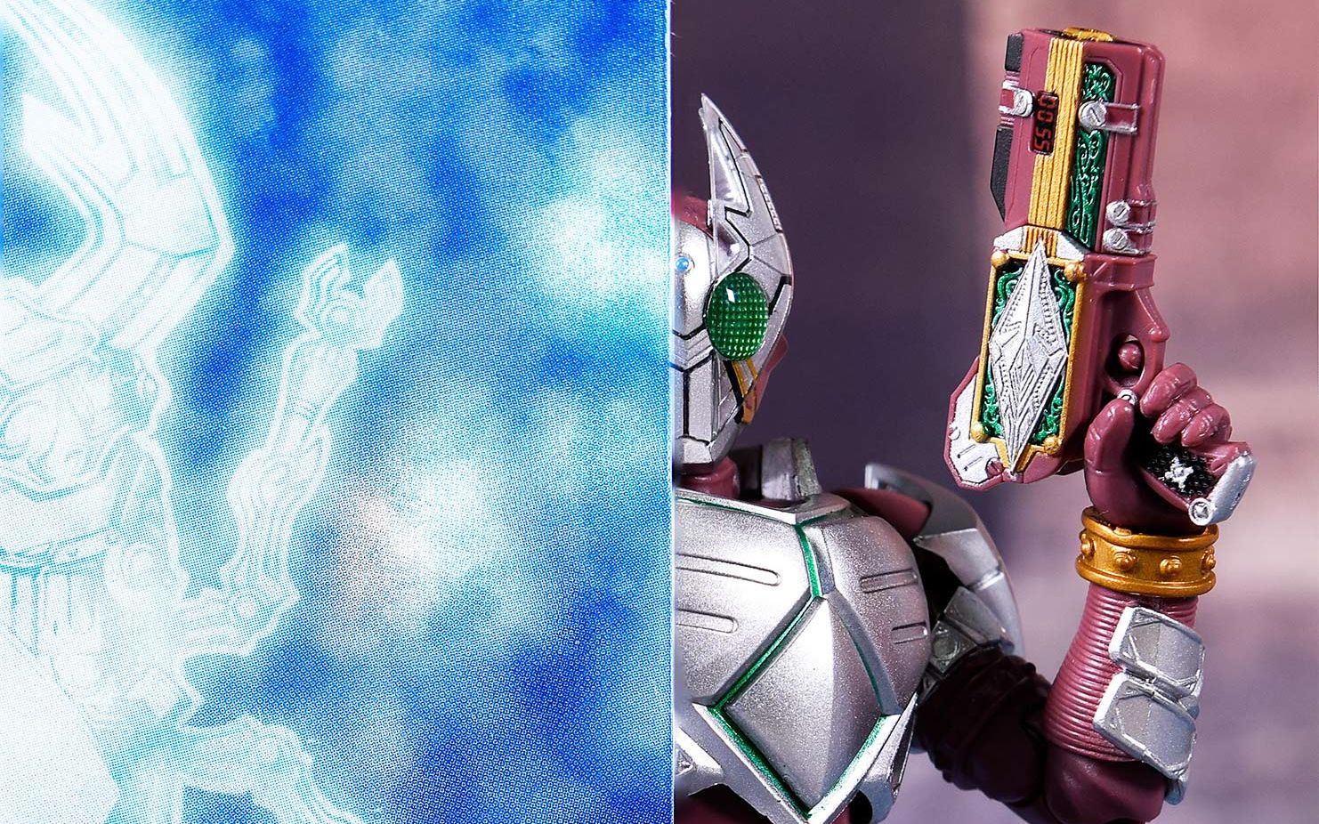 玩个痛快shf假面骑士blade必杀技