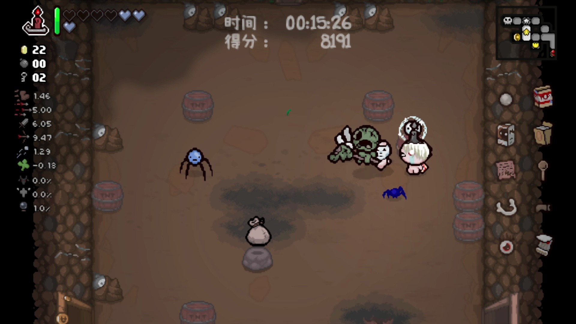 【以撒的结合】最普通的一局