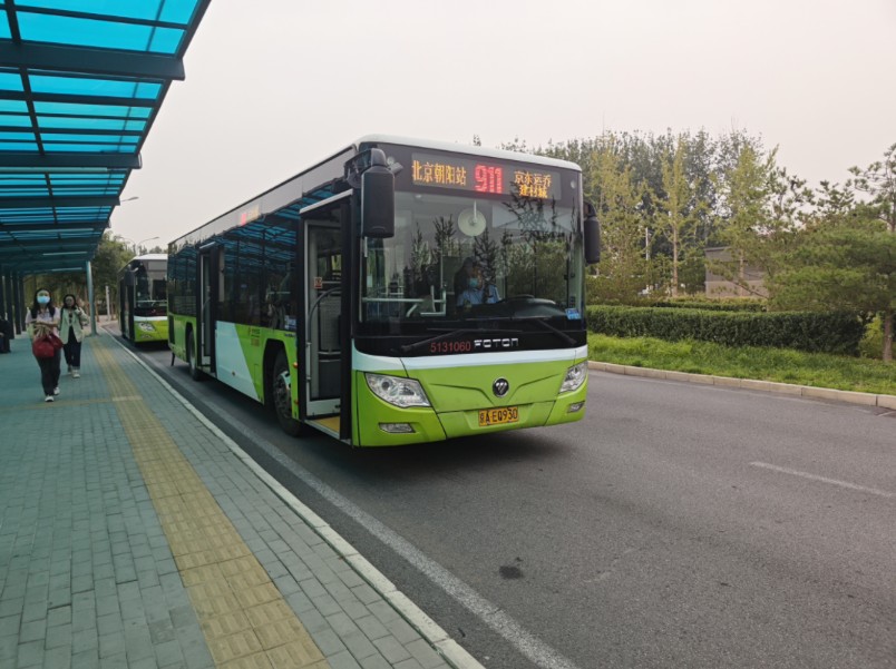 北京公交911路原速原声全程前方展望