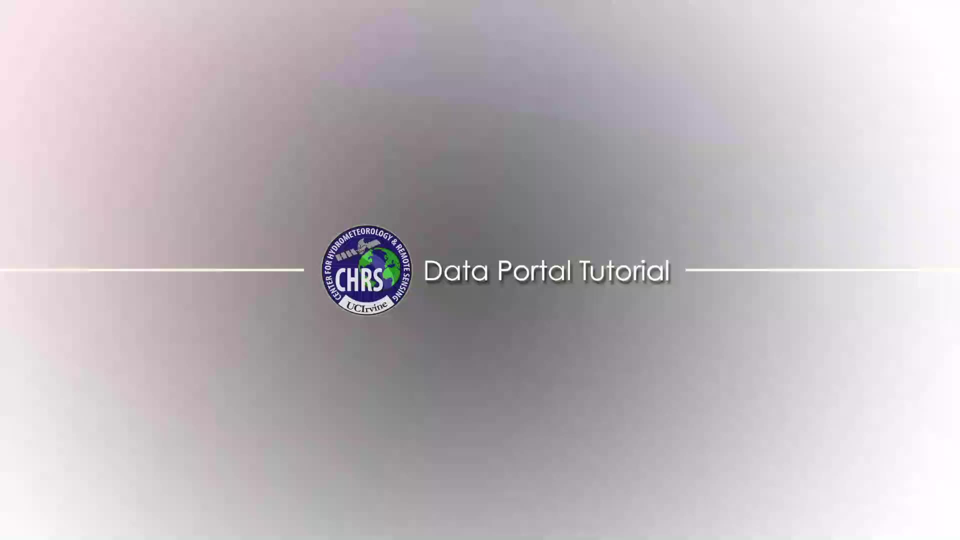 PERSIANN、PERSIANN  CCS和PERSIANN  CDR遥感卫星降水产品 Data Portal Tutorial哔哩哔哩bilibili