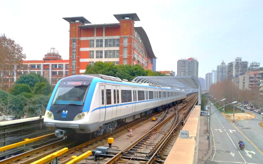 【pov_sp1】武汉轨道交通1号线区间右侧方展望_哔哩哔哩 (゜-゜)つロ