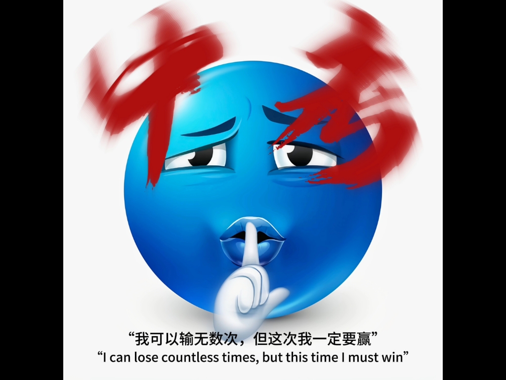 "我可以输无数次,但这次我一定要赢"