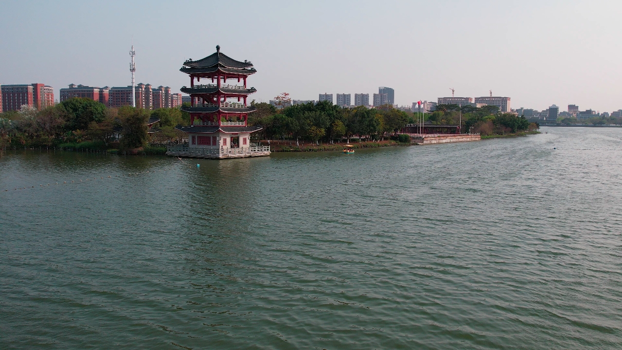 麻涌华阳湖飞行初体验