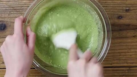 搬运 简单 只用微波炉就能做的和菓子 莺饼うぐいす餅 哔哩哔哩