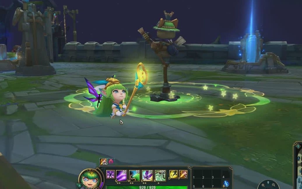 lol超可爱的一个皮肤 璐璐星之守护者3d模型展示