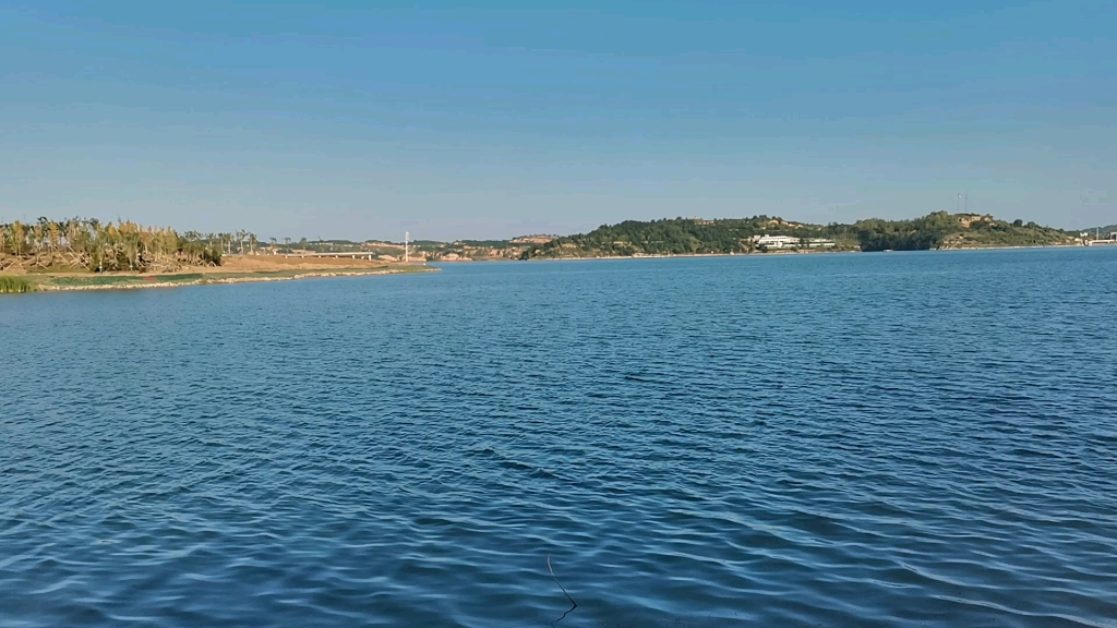 山西省榆社縣河峪鄉雲竹湖美景