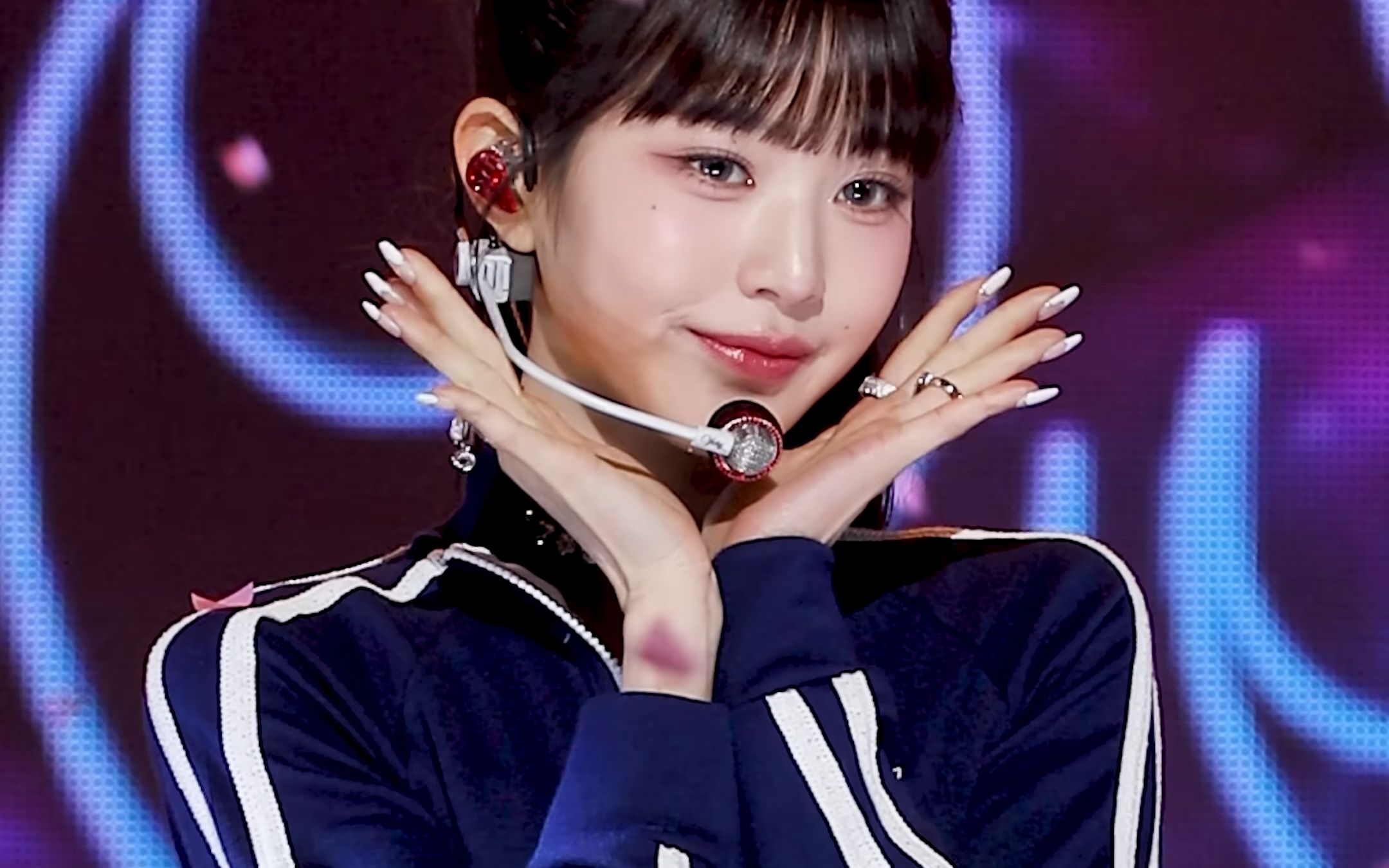 【4k直拍】ive张元英 jang wonyong《baddie》sbs inkigayo 231029