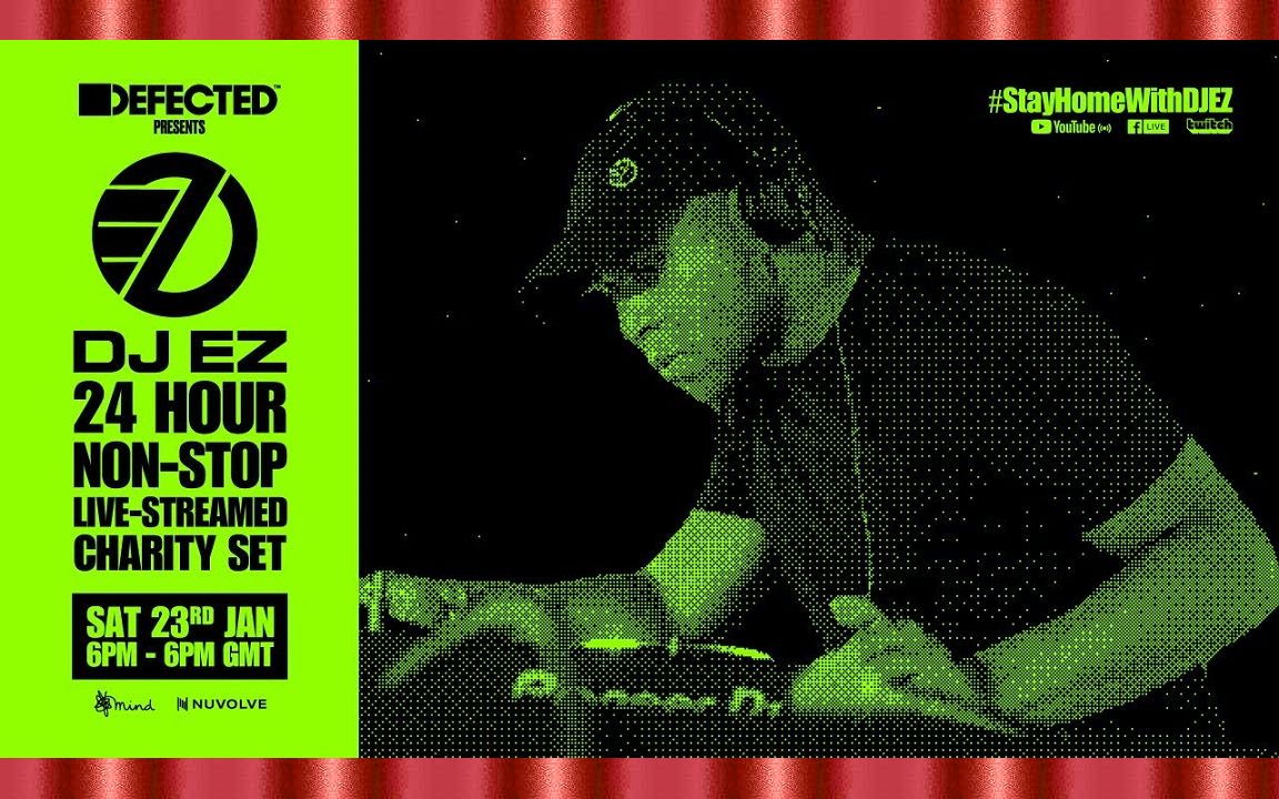 英国车库djˇdj ez 24小时不间断直播现场96live-streamed charity