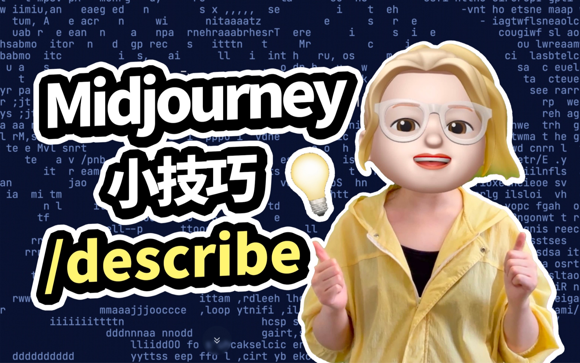 巧用咒语,Midjourney反推提示词用法哔哩哔哩bilibili