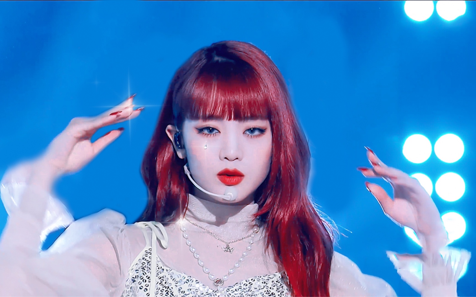 等待属于孩子们的时代来临 (g)i-dle-hwaa(火花)一键换装丝滑混剪