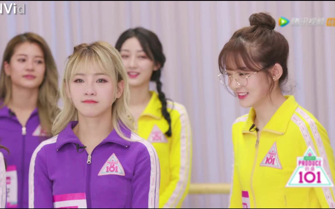 《创造101》未播!超萌王晴降级c班,紧张得挠伤自己【呦!吐波儿】_哔哩