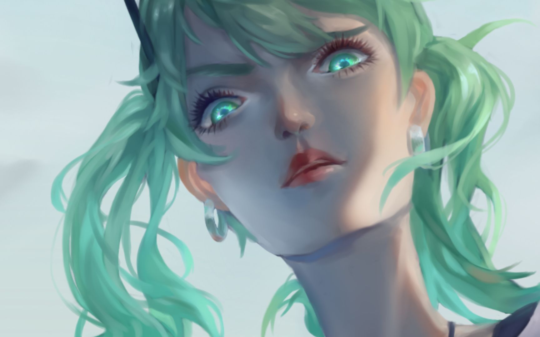 【板绘】我们的miku小姐姐不可能这么帅气(≧▽≦)
