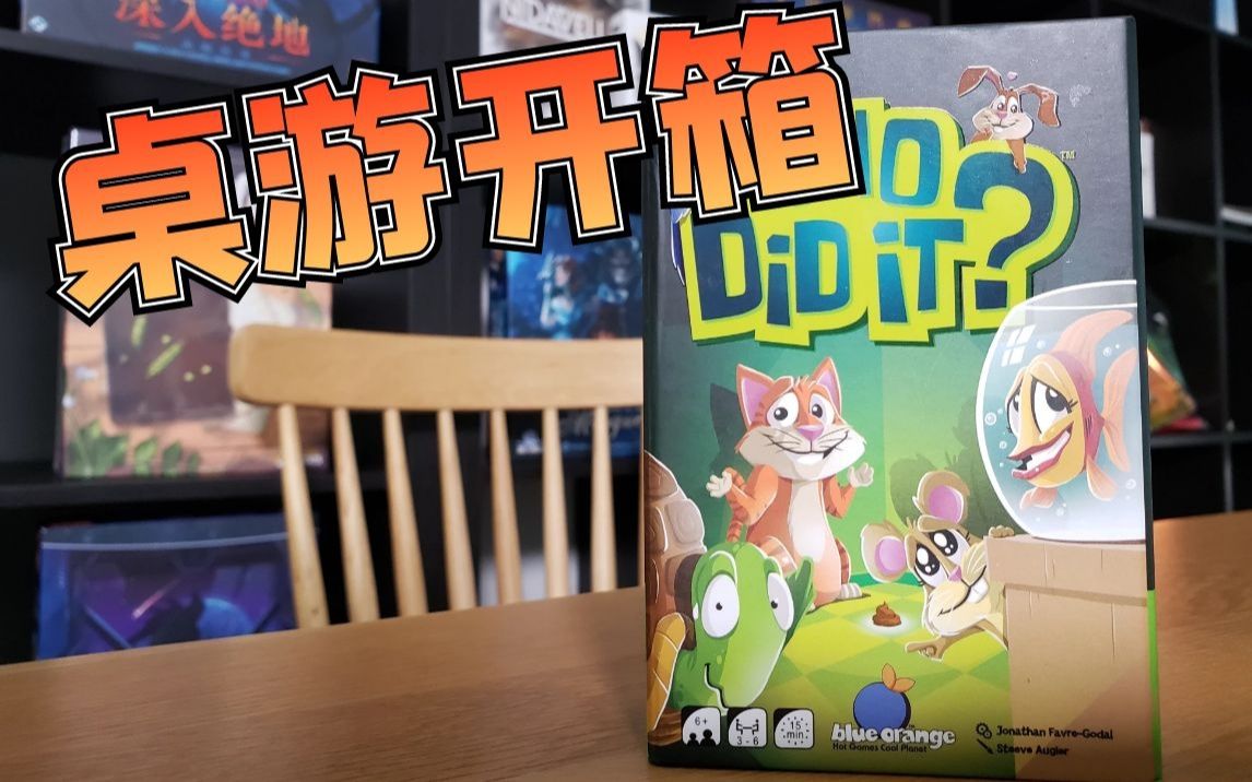 mrbox桌游开箱whodidit