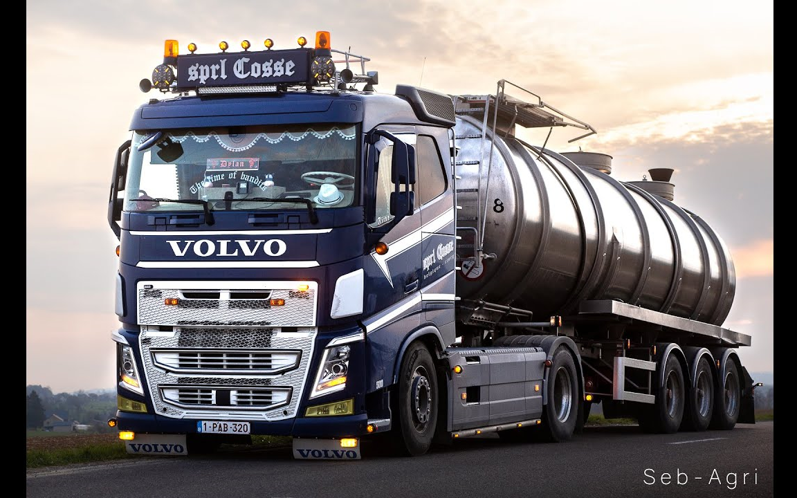【欧卡短片】沃尔沃肥料运输罐车短片 volvo fh 500 | 5x5 vervaet