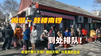 Download Video: 北京大妞串胡同闲逛鼓楼南锣，哪些小店经常排队？带你来看看！