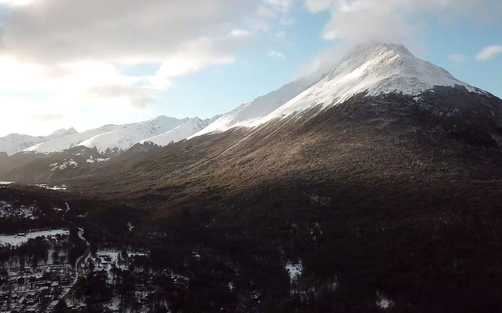 [图]世界上美丽的山谷，雪山的震撼