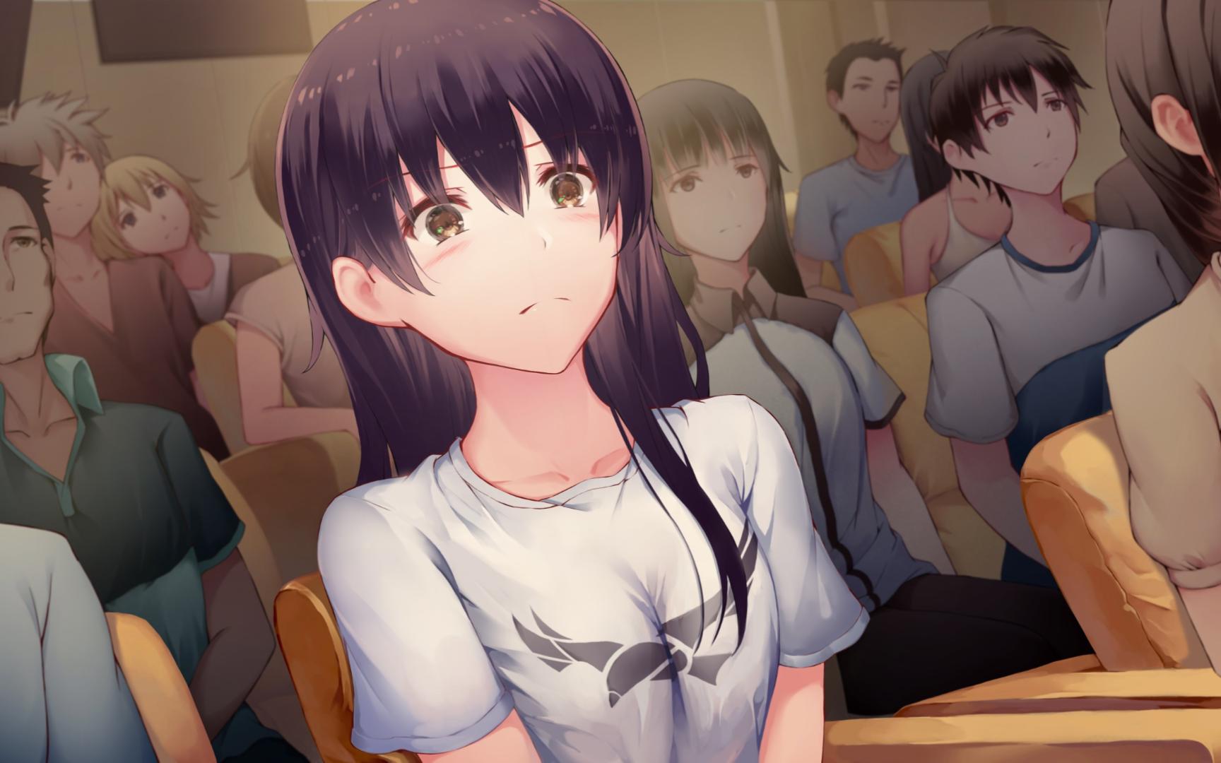 梁芷柔看电影《虹色旋律》