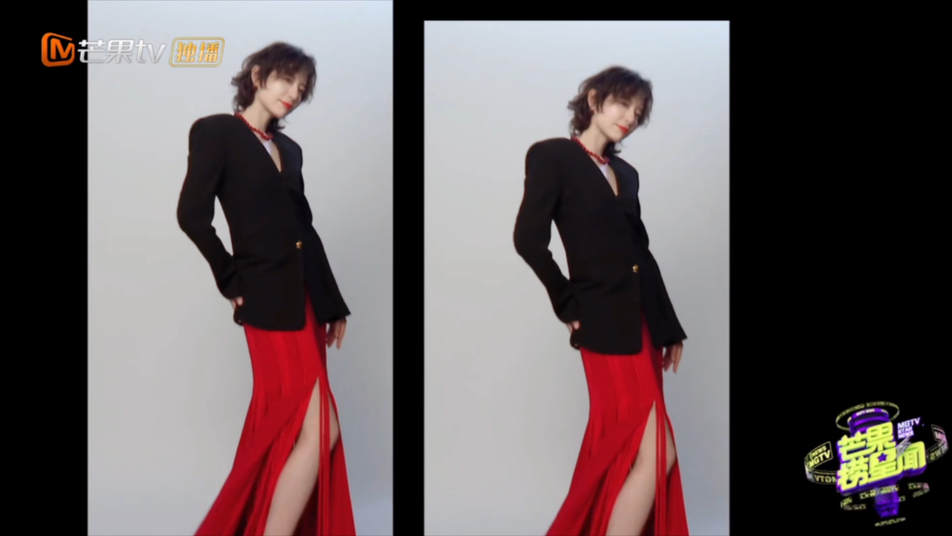 【李斯丹妮】时光音乐会海报侧拍 芒果捞星闻