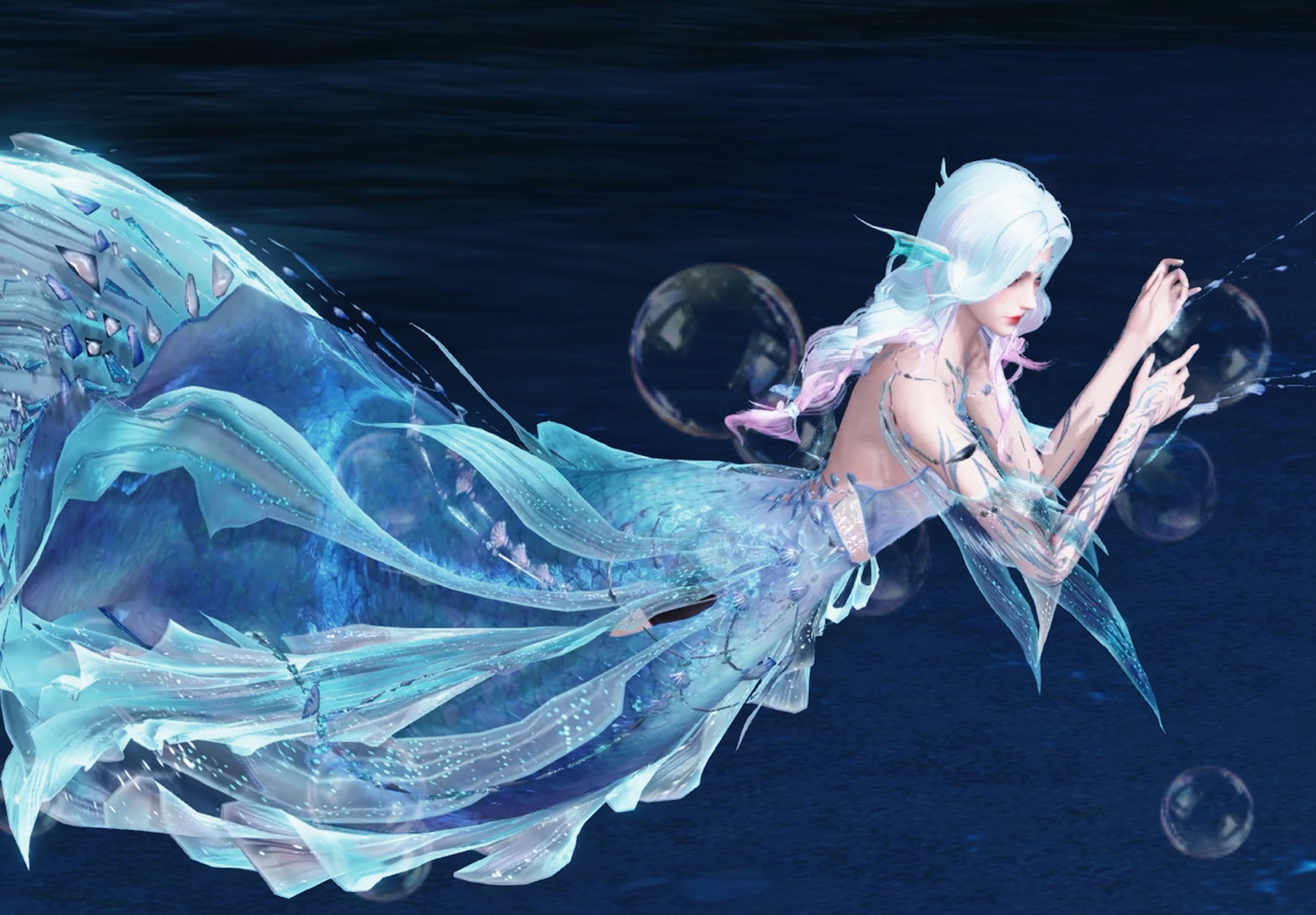 天谕手游|我的秘密,都藏在泡泡里