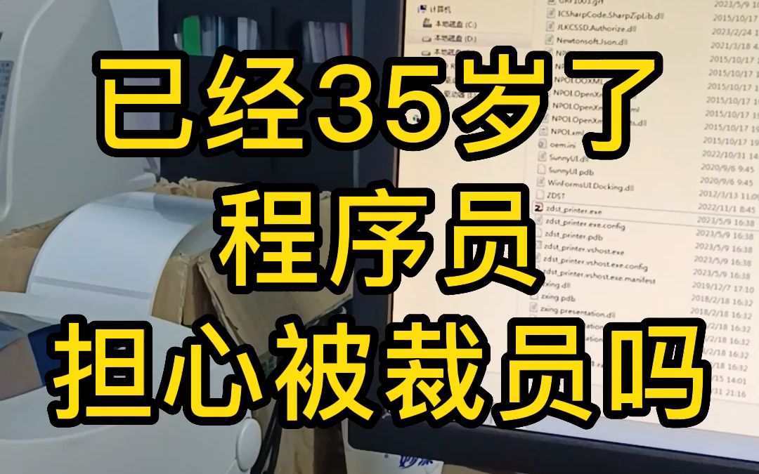 程序员已经35岁了,还担心被裁员吗哔哩哔哩bilibili