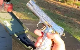 M1911手枪·私人定制金银枪身