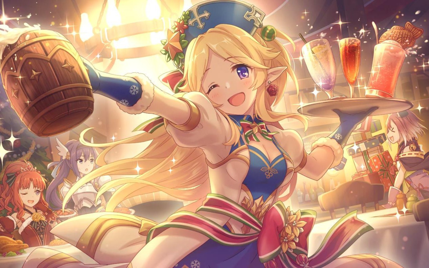 公主连结台服圣诞节复刻sp物法一刀