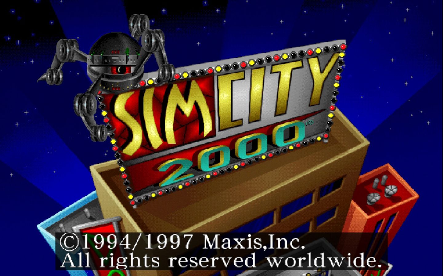 《模擬城市2000(simcity2000)》(1993)遊戲視頻