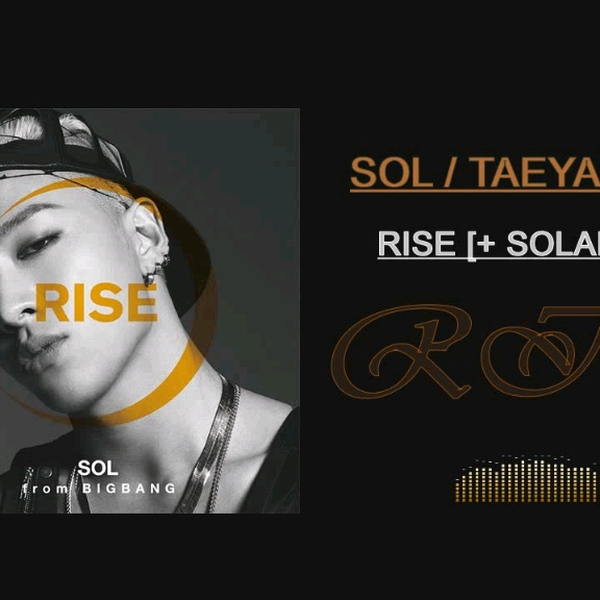 BIGBANG TAEYANG SOL RISE (+ SOLAR & HOT) Japan Solo Album