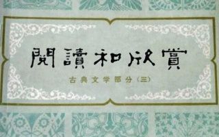 【文学赏析】阅读和欣赏(076  150)哔哩哔哩bilibili