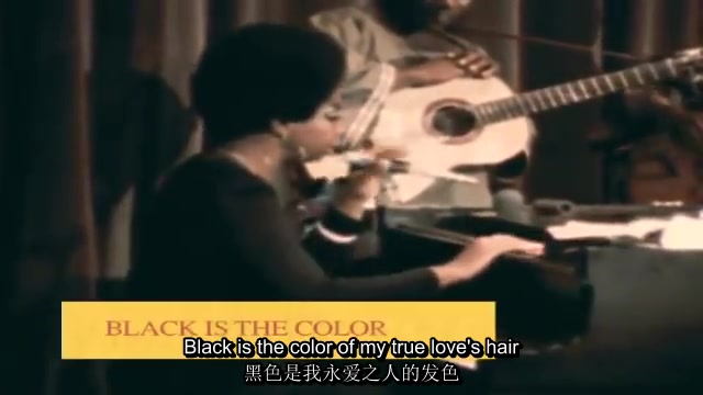 [图]中英 | Nina Simone - Black Is The Color Of My True Love's Hair