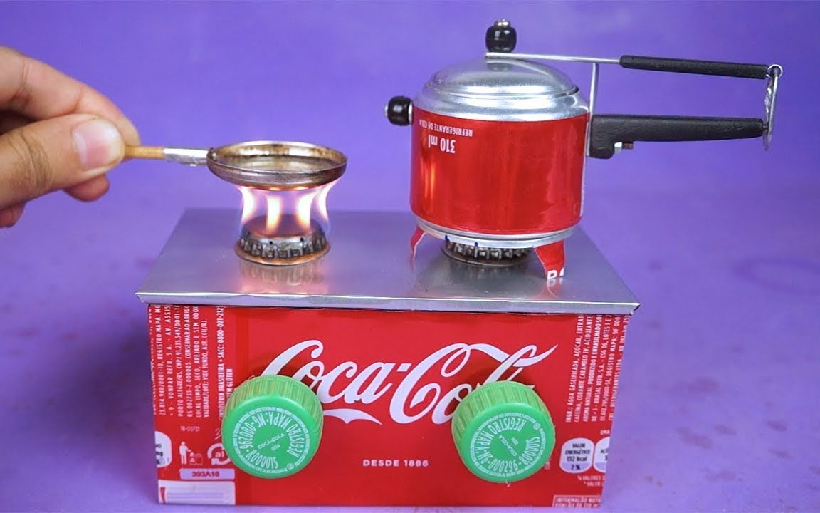 如何用易拉罐制作迷你厨具