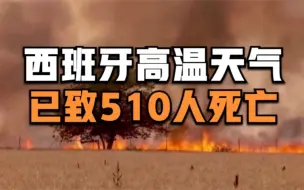 西班牙高温热浪天气已导致510人死亡