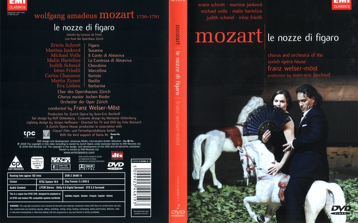 [图]意 英字Mozart - Le nozze di Figaro 费加罗的婚礼 2007