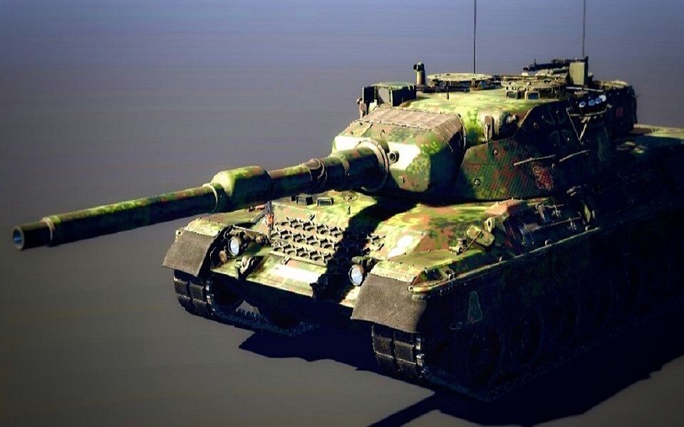 【战争雷霆】(120豹)4个打一个被反杀3个 会不会玩?