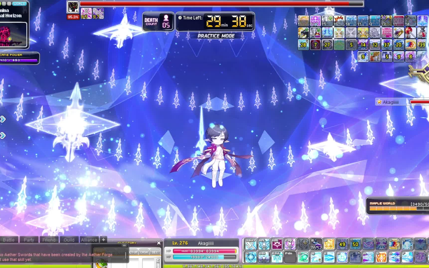 【冒险岛】gmsr 阿黛尔 敦凯尔solo