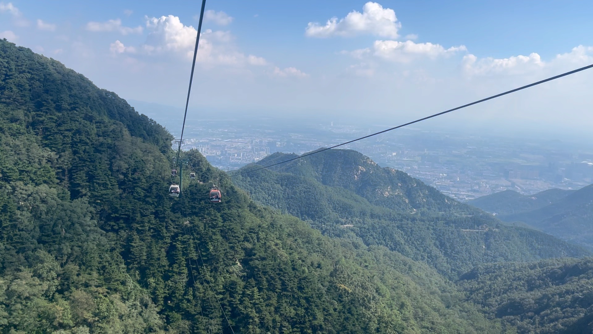 中天门索道图片