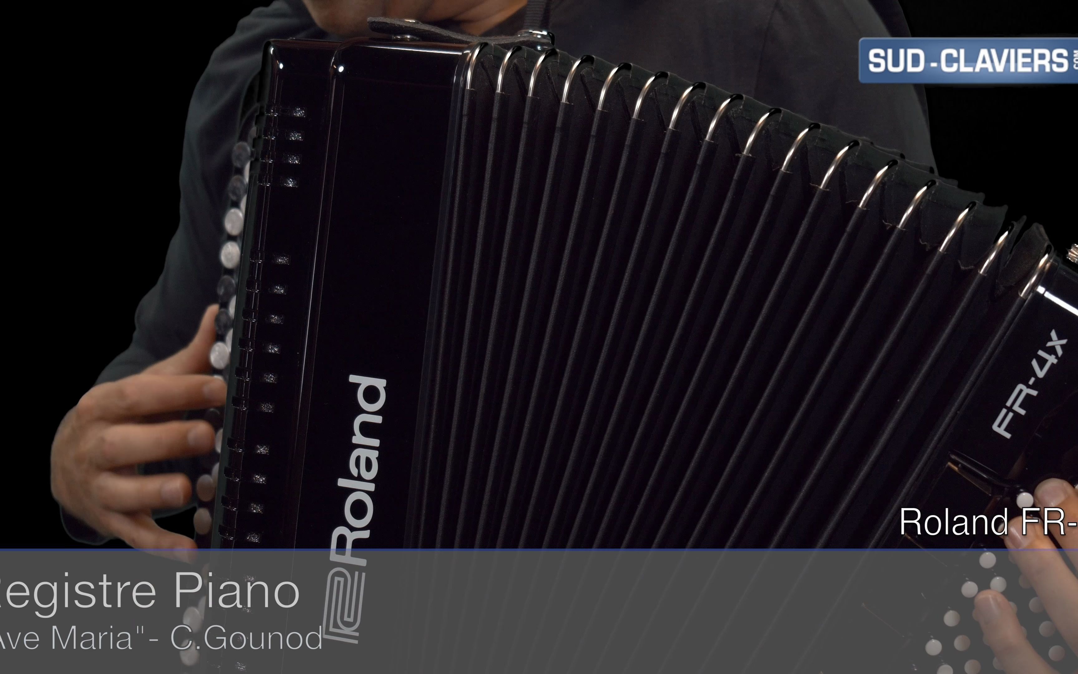 roland罗兰电子巴扬手风琴 fr4x 各种音色演示 sons orchestraux