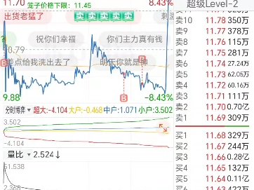 天地天地天地……四川长虹尾盘多空博弈,太刺激了,手速根本跟不上.A 股,你让我玩不起啊!哔哩哔哩bilibili